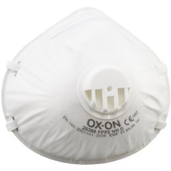 OX-ON Dammmask Basic FFP2 NR D m/ventil, 20 st.