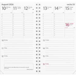 Burde 2026 Kalender, Minister Refill