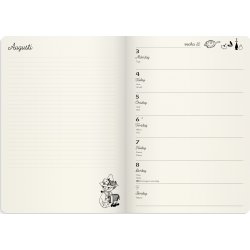 Burde 2026 Kalender, Mumin A5
