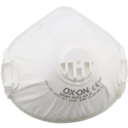 OX-ON Dammask Basic FFP3 NR D m/ventil, 10 st.