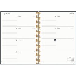 Burde 2026 Kalender Organizer & Notes