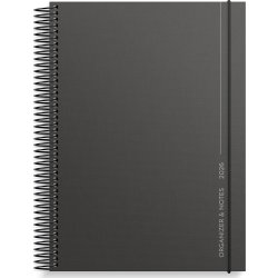 Burde 2026 Kalender Organizer &amp; Notes, Svart