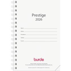 Burde 2026 Kalender Prestige, Refill