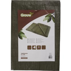 Grouw presenning, lättvikt, 2 x 3 m.