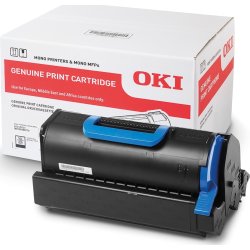 Lasertoner OKI 45488802 Svart 18 000 sidor