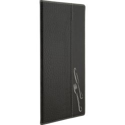 Securit Crocodile Menyomslag | A45 | Svart