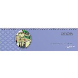 Burde 2026 Kalender, Veckoalmanackan Humor