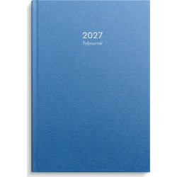 Burde 2027 Tidjournal, Kartong, Blå