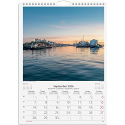 Burde 2026 Väggkalender, Beautiful Sweden