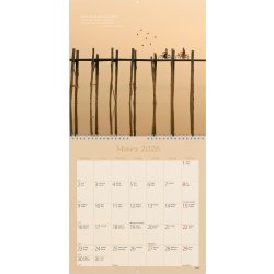 Burde 2026 Väggkalender, Carpe Diem