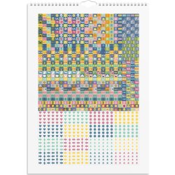 Burde 2026 Väggkalender, Doodle