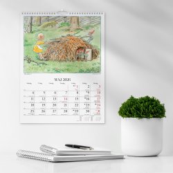 Burde 2026 Väggkalender, Elsa Beskow