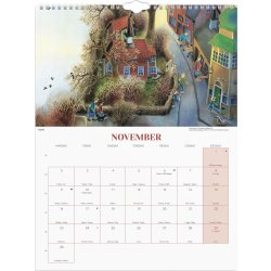 Burde 2026 Väggkalender Ilon Wikland