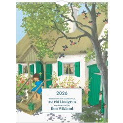 Burde 2026 Väggkalender Ilon Wikland