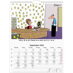Burde 2026 Väggkalender, Kontorshumor