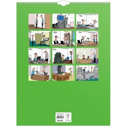 Burde 2026 Väggkalender, Kontorshumor