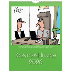 Burde 2026 Väggkalender, Kontorshumor
