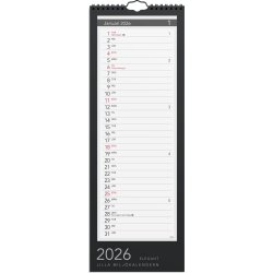 Burde 2026 Väggkal. Lilla miljökalendern, Elegant