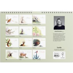 Burde 2026 Väggkalender, Naturalmanacka
