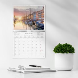 Burde 2026 Väggkalender, Scandinavia