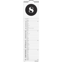 Burde 2026 Väggkalender, Simple