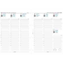Filofax 2026 Refill | A4 | Vecka | 5 språk