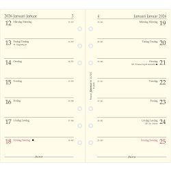 Filofax 2026 Refill | Personal | Vecka