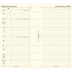 Filofax 2026 Refill | Personal | Vecka+Anteckning