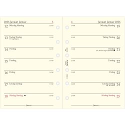 Filofax 2026 Refill | Pocket | Vecka