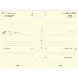 Filofax 2026 Refill | Pocket | Vecka per uppslag