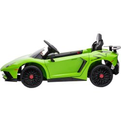 NORDIC PLAY Elbil Lamborghini Aventador, 12V, grön