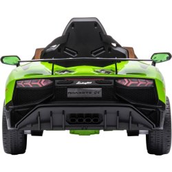 NORDIC PLAY Elbil Lamborghini Aventador, 12V, grön