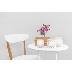 Securit® Amsterdam LED värmeljus, 12 st., vit