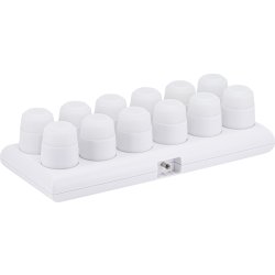 Securit® Amsterdam LED värmeljus, 12 st., multi