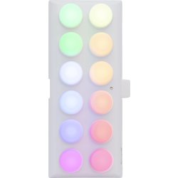 Securit® Amsterdam LED värmeljus, 12 st., multi