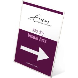 Peleman Print &amp; klämdisplay | A4 | Vit