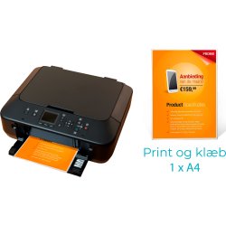 Peleman Print &amp; klämdisplay | A4 | Vit