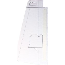 Bas för Print & klistra display | A4 | Vit