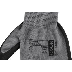 OX-ON Arbetshandske Flexible Basic 1012, Strl 11