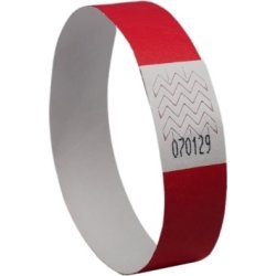 Avery TYVRD-50 Armband | röd | 500 st. | 256x19mm