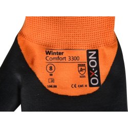 OX-ON Arbetshandske Winter Comfort 3300, Strl 12