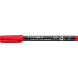 Staedtler Lumocolor 314 Märkpenna B, permanent, rö