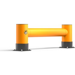 Rack-Mammut påkörningsskydd hyllgavlar/enkel, 1,2m
