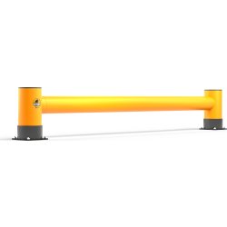 Rack-Mammut Påkörningsskydd Hyllgavel/enkel/2,5m