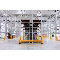 Rack-Mammut Påkörningsskydd Hyllgavel/enkel/2,5m