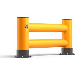 Rack-Mammut Påkörningsskydd Hyllgavel, dubbel/1,2m