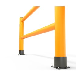 Rack Mammut skyddsräcke, Flex, 2 m