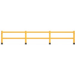 Rack Mammut skyddsräcke, Flex, 6 m