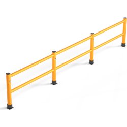 Rack Mammut skyddsräcke, Flex, 8 m