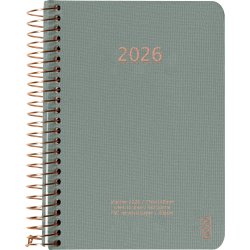Kozo 2026 Kalender | A6 | Vecka | Aloe Vera